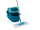 Set mop pastrimi Leifheit Profi Compact 55092, me kovë 9L, 42cm, i gjelbër