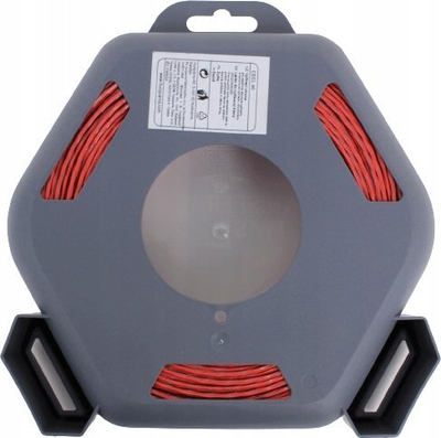 Нитка за тример Husqvarna Whisper Twist 2.0 mm, 112 m, портокалова