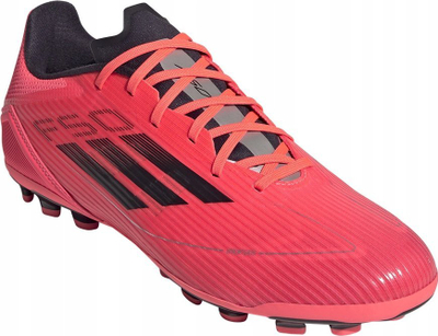 Këpucë futbolli Adidas F50 League 2G 3G AG M IF1329, Sprintplate 360, për bar sintetik, rozë