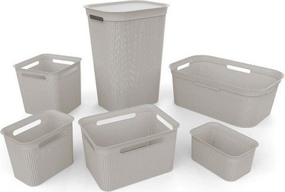 Kuti për sistemim Rotho Brisen, 16L, plastike, cappuccino