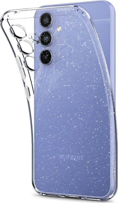 Mbulesë telefoni Spigen Liquid Crystal Glitter për Samsung Galaxy A54 5G, transparente me shkëlqim