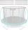 Rreth trampolinë Neo-Sport Ring Type C, 312cm 10ft, set 8 shufra, i zi