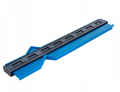 Matës forme Geko Template, 51cm, plastikë, blu e zezë