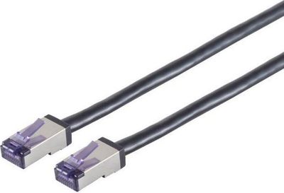 Kabllo rrjeti Lanview LVN-CAT6A-FLEX-25CM, CAT6A, 0.25m, i zi