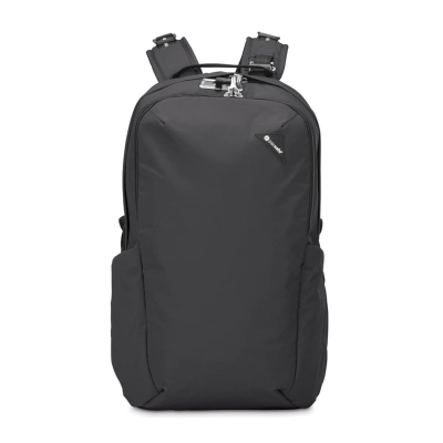 Çantë shpine Pacsafe Vibe 25L, kundra vjedhjes, për laptop 16\", e zezë
