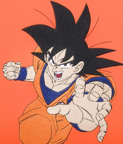 Karrige gaming Subsonic Junior Rock'n Seat Dragon Ball Z, ergonomike, palosëse, portokalli blu