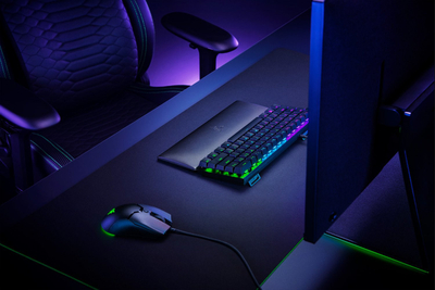 Mbështetëse dore për tastiera mini Razer, e zezë