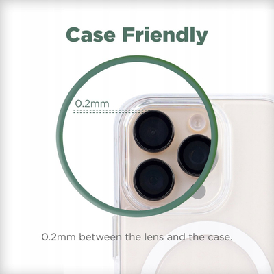Mbrojtës lente Mobile Origin Easy Lens Guards, për iPhone 13, i zi