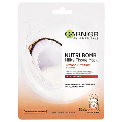 Maskë për fytyrë Garnier Skin Naturals Nutri Bomb 32 g
