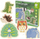 Дрвена поврзувачка игра Classic World Free Jungle, 10 делови, едукативна, многуобоена
