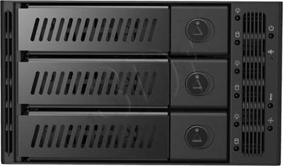 Бекплејн за дискови Chieftec CMR-2131SAS, 3x 3.5\" SAS SATA, hot swap, црн