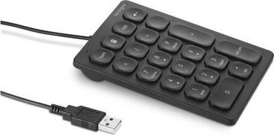 Tastierë numerike Kensington Wired, USB, 21 taste, e zezë