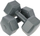 Pesha dore Eb Fit Bitumen Dumbbells 1027043, set 2 x 4 kg, të zeza