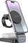 Karikues wireless HOCO CQ3 3 në 1, magnetik, palosës, i bardhë