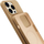 Futrollë 3mk Hardy për iPhone 14 Pro Max, silikoni, MagSafe, gold