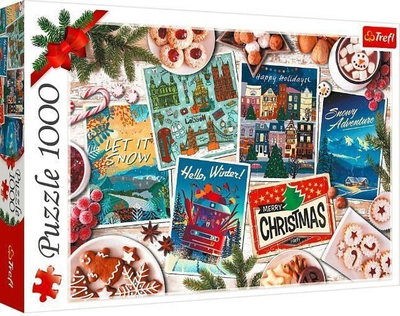 Puzzle Trefl Winter Memories, 1000 copa, dimër, shumëngjyrësh