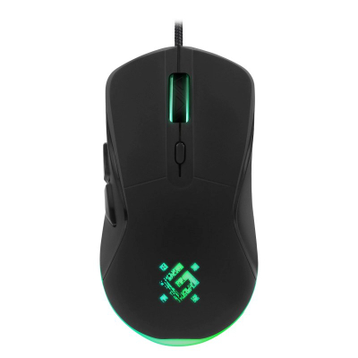Mouse gaming Defender GM-049 Arga, 3200 dpi, me kabllo, i zi