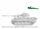 Lodër Sluban Sluban Army RC German tiger tank M38-B0851
