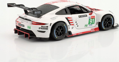 Maket makine Bburago Porsche 911 RSR #91, 1/24, diecast, shumëngjyrëshe