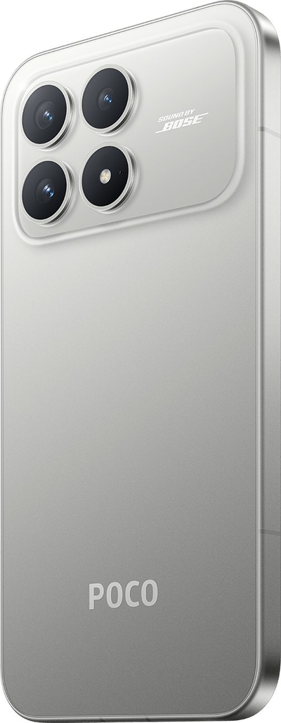 Телефон Xiaomi POCO F8 Pro 5G, 12GB RAM, 512GB, сребрена