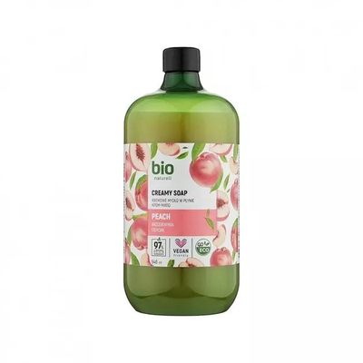 Sapun kremoz i lëngshëm Bio Naturell Peach, 946 ml, për trup