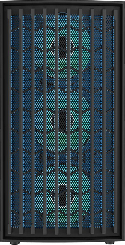 Куќиште за компјутер Modecom Breeze ARGB Flow, Црна, Midi Tower