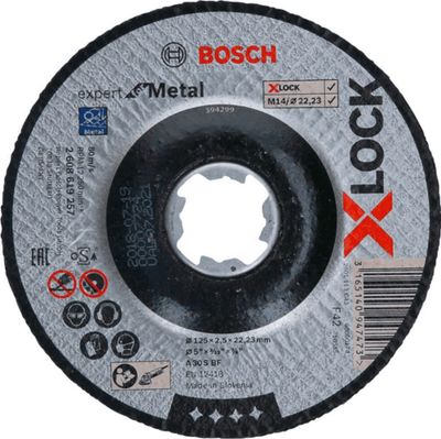 Disk prerës Bosch X-LOCK EfM 125x2.5mm