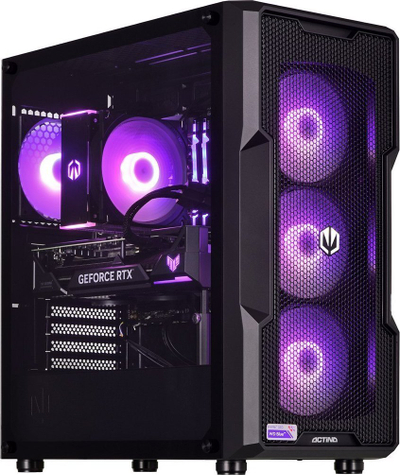 PC desktop Actina Ryzen 5 7600, 32GB RAM, RTX 4070 SUPER, 1TB SSD, i zi