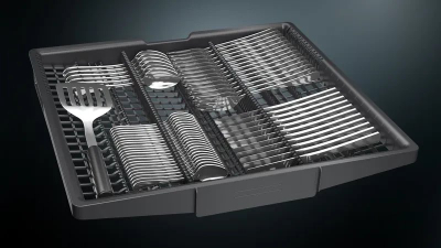 Lavastovilje e integrume Siemens SN63EX22CE IQ300, 60cm, 14 sete, inoks