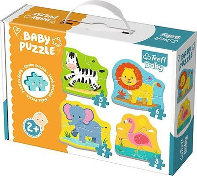 Lodër Baby Classic - Kafsha në safari