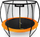 Trampolinë kopshti Neo Sport, 180 x 252 cm, e zezë / portokalli