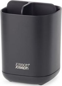 Organizues furcash dhëmbësh Joseph Joseph Easystore Matte, 3 ndarje, i zi