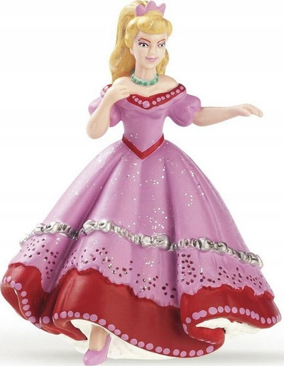 Kukull Papo Pink Dancing Princess, figurë princeshe, rozë