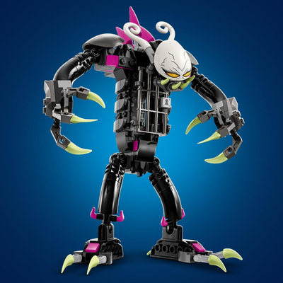 Set lodër Lego Dreamzzz Grimkeeper përbindëshi me kafaz 71455, figurinë aksioni, 7+