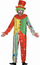 Kostum kllouni GoDan Colorful Clown, për të rritur, masa 52, shumëngjyrësh