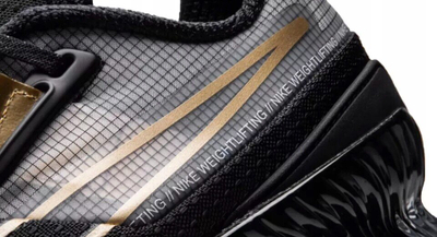 Këpucë për ngritje peshe Nike Romaleos 4 M CD3463-001, me thembër t’ngritur, shollë e fortë, të zeza