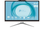 Kompjuter All in One MSI PRO AP222T 13M, 21.5" IPS Full HD me prekje, Intel Pentium, i zi