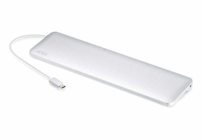 USB-C док Aten Multiport Mini Dock Gen 1, HDMI, RJ45, сив