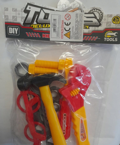 Set lodrash vegla Creative Tool Set, për fëmijë 3+, shumëngjyrësh