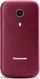 Telefoni mobil Panasonic KX-TU400, 2.4", për të moshuar, i kuq