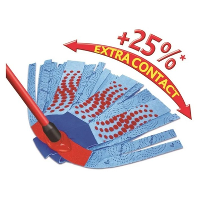 Refill mop Vileda SuperMocio 3Action Velour, për mop me shirita