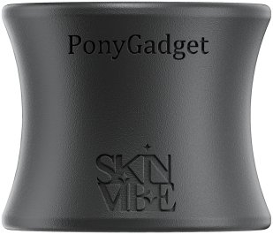 Llastik flokësh SkinVibe SV-004BK, elastik, i zi