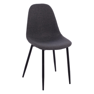 Kolltuk Bristol, stof + PU, 57×59×86 cm (HM0141.01), gri