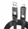 Kабел мултипорт BlitzWolf BW-HDC7, 4 во 1 USB USB C Lightning, 240W 1.2m, црна