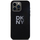 Mbulesë telefoni DKNY Liquid Silicone Metal Logo për iPhone 15 Pro Max 6.7", silikon, e zezë