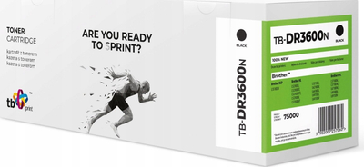 Drum printeri TB Print për Brother DR3600 TB-DR3600N, deri 75 mijë faqe, i zi