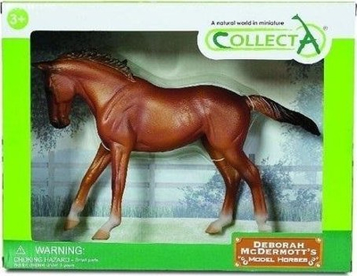Figurinë Collecta kuaj pelë Deluxe, shkallë 1:12, ngjyrë gështenjë