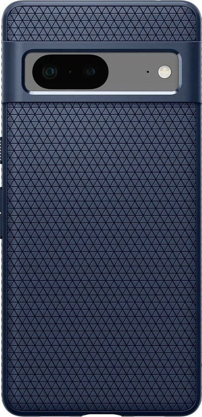 Mbrojtëse telefoni Spigen Liquid Air për Google Pixel 7, gome TPU e butë, kundër rrëshqitjes, blu navy