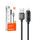 Kabllo karikimi Mcdodo CA-5250, USB-A në Lightning, 1.2m, 36W, i zi