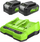 Set bateri dhe karikues Greenworks 24V 48V, 2x 4Ah, karikues universal